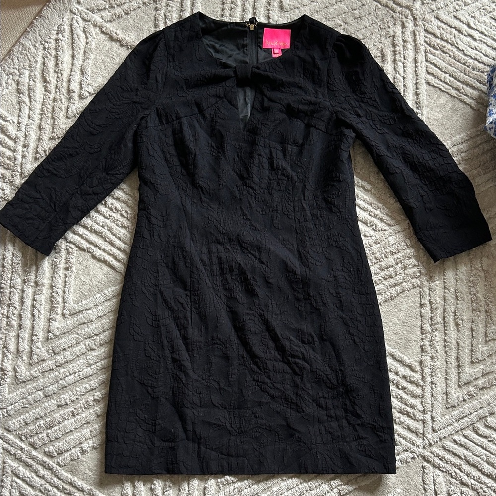 Lilly Pulitzer Elegant Black Women's Dress